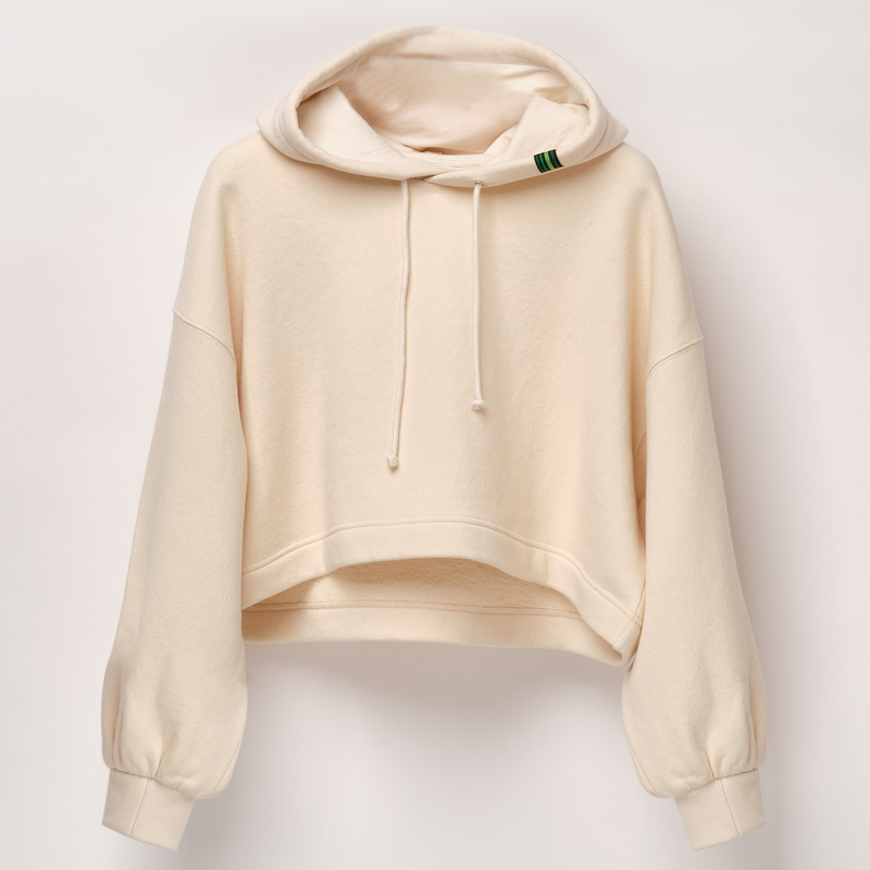 HER SEACELL + ORGANIC COTTON HOODY